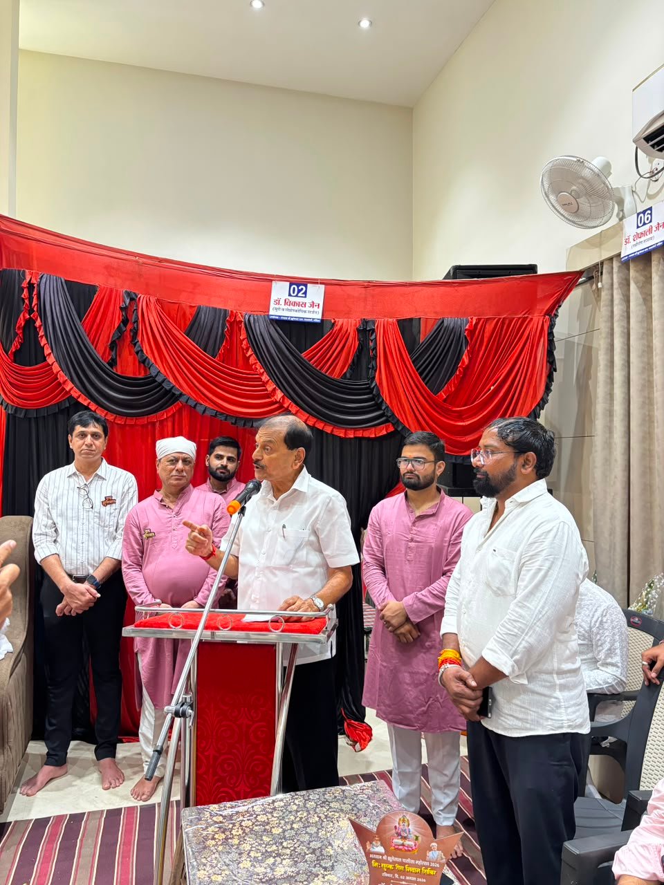 भगवान श्री झूलेलाल चालीसा महोत्सव के उपलक्ष्य में निःशुल्क रोग निदान शिविर का शुभारंभ
