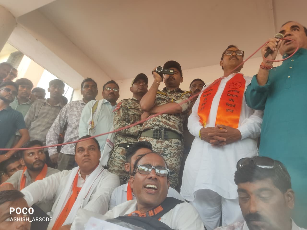धानाच्या भाव, बोनस सह विविध मागण्यांसाठी शेतकऱ्यांचा साकोलीत विराट एल्गार!
