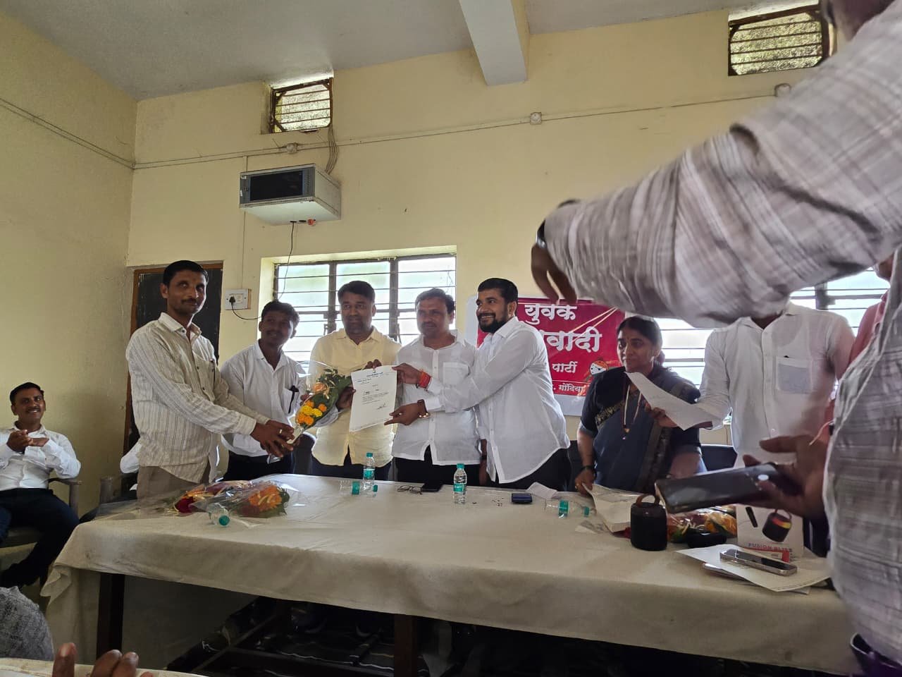 युवक राष्ट्रवादी काँग्रेसच्या संघटनात्मक बळकटीकरणासाठी तिरोडा येथे महत्त्वपूर्ण बैठक संपन्न